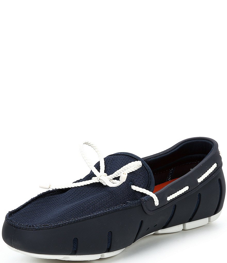 SWIMS Men's Braided Lace Washable Loafers