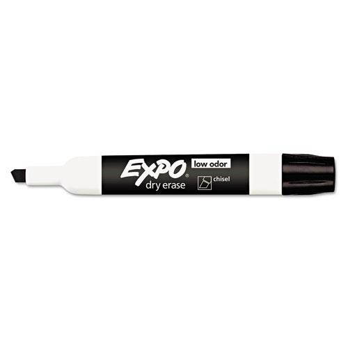 EXPO Low Odor Dry Erase Marker Fine Point Black 36/Box 1921062
