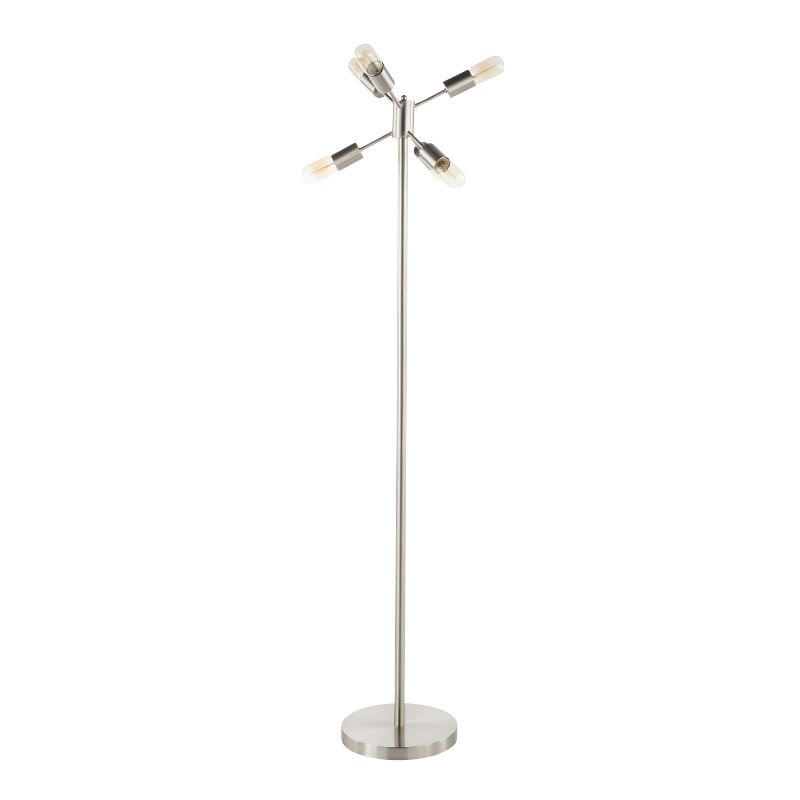 Franklin Iron Works Gentry Oil-Rubbed Bronze Downbridge Arc Floor Lamp