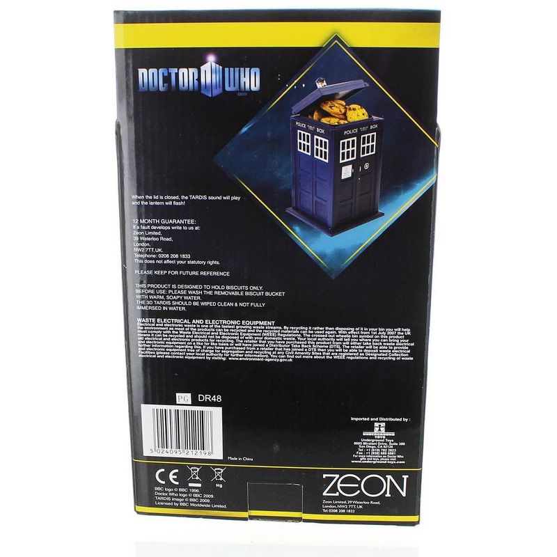 Se7en20 Doctor Who Tardis Cookie Jar with Lights & Sounds