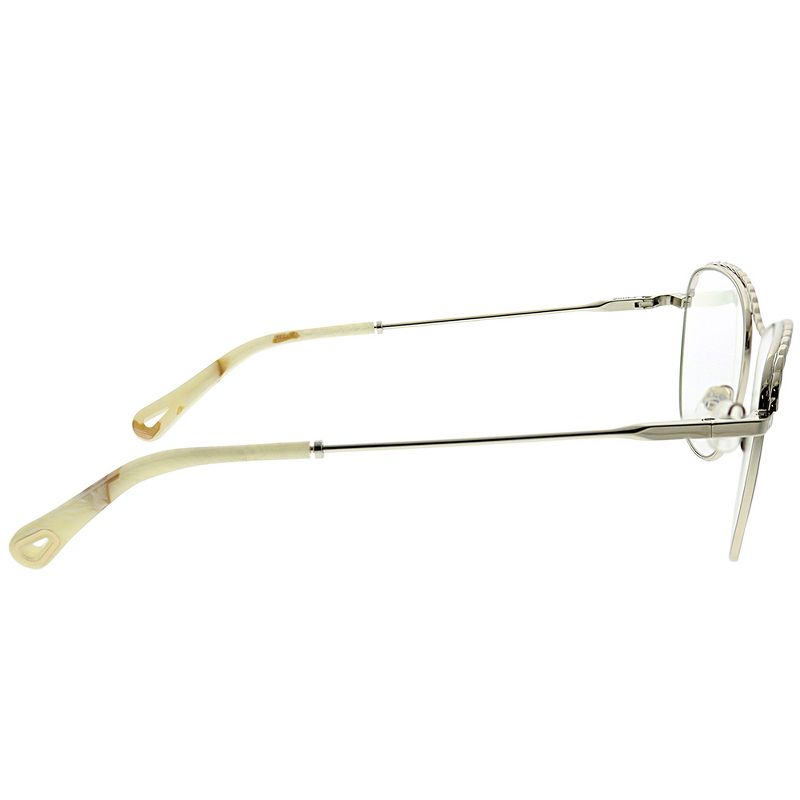 Chloe  718 Womens Oval Eyeglasses Light Gold 55mm