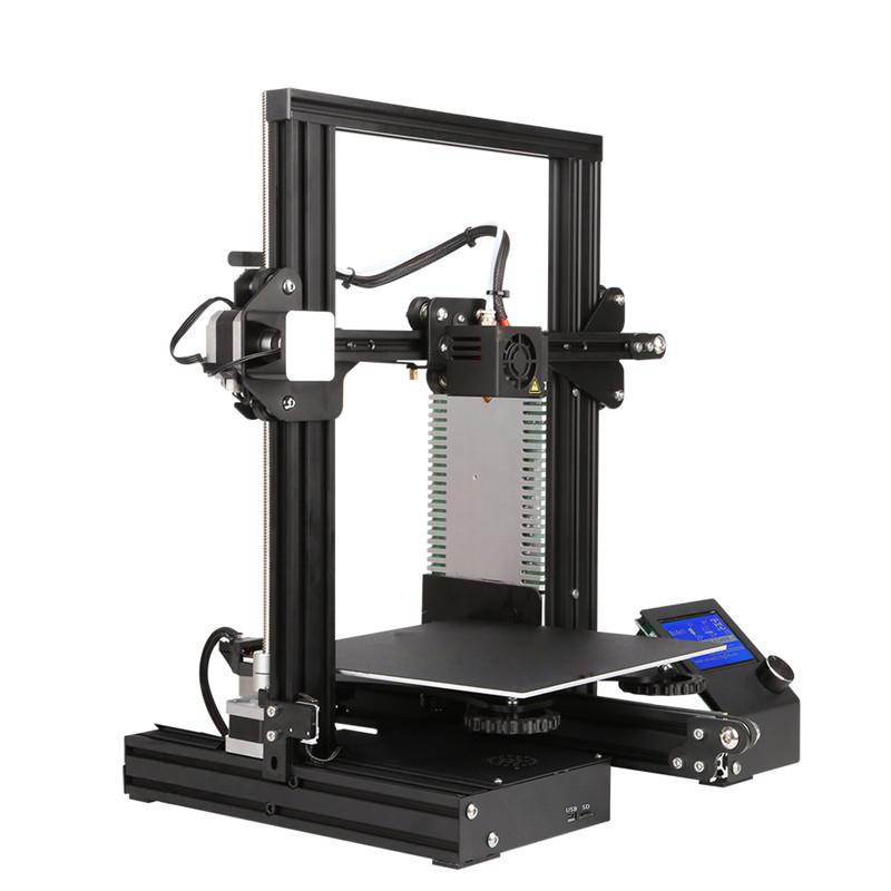 V-slot prusa-I3 DIY 3D Printer Kit 220x220x250mm Printing Size With Extruder 1.75mm 0.4mm Nozzle