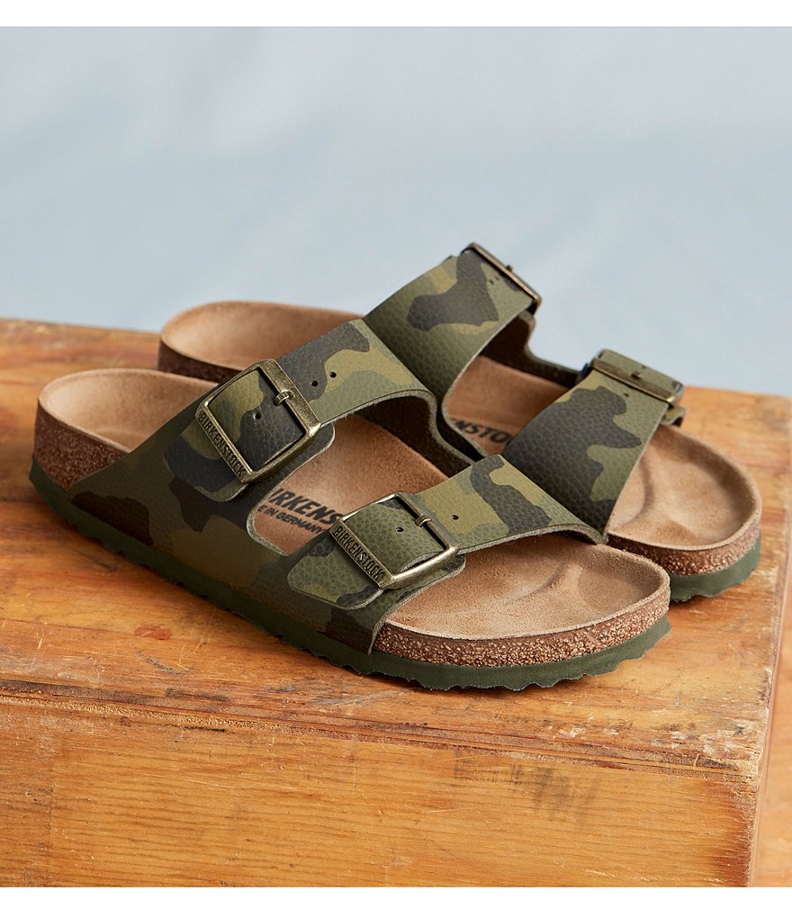 Birkenstock Women's Arizona Camo Double Buckle Strap Sandals