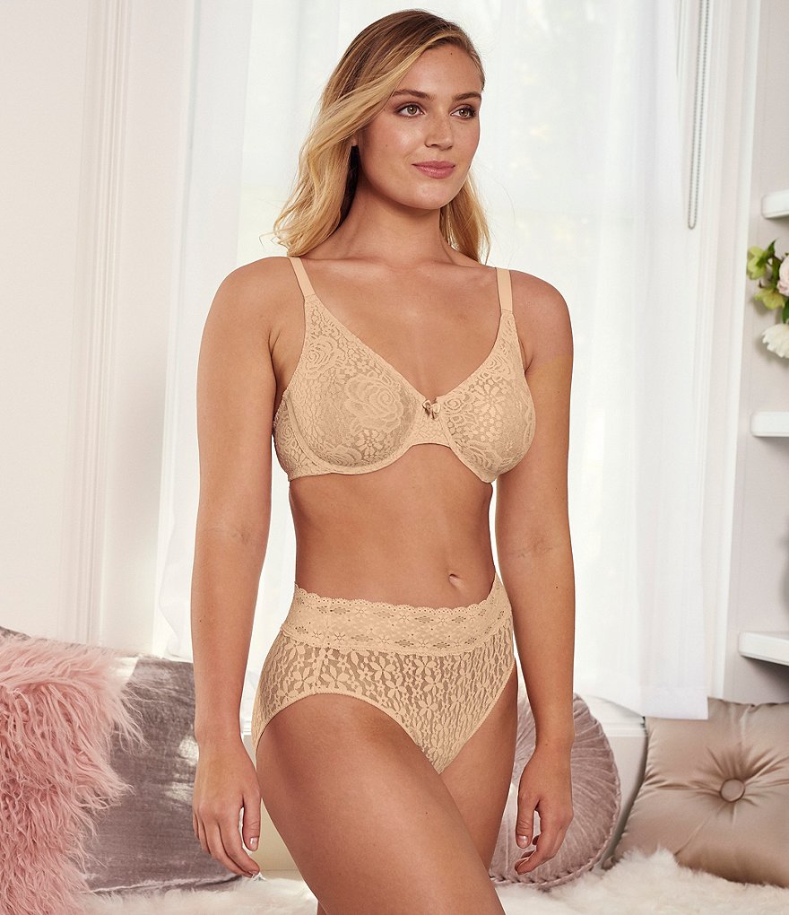 Wacoal Halo Lace Full-Busted Underwire Bra