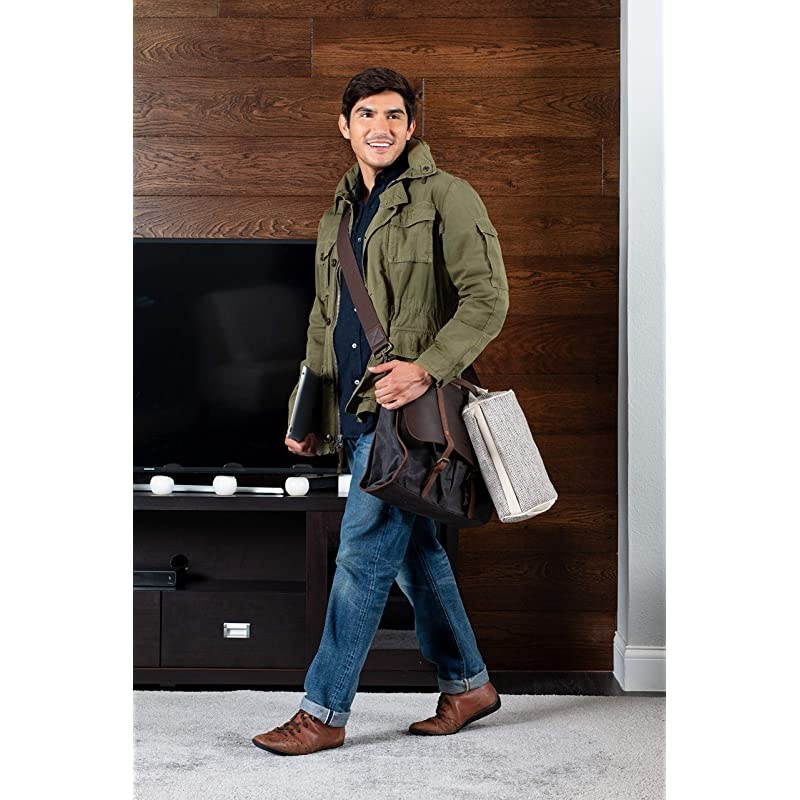 Designer Tablet Pillow Stand with Phone Pocket Beige Quatrefoil Fits Most Tablet Devices Style No 35516