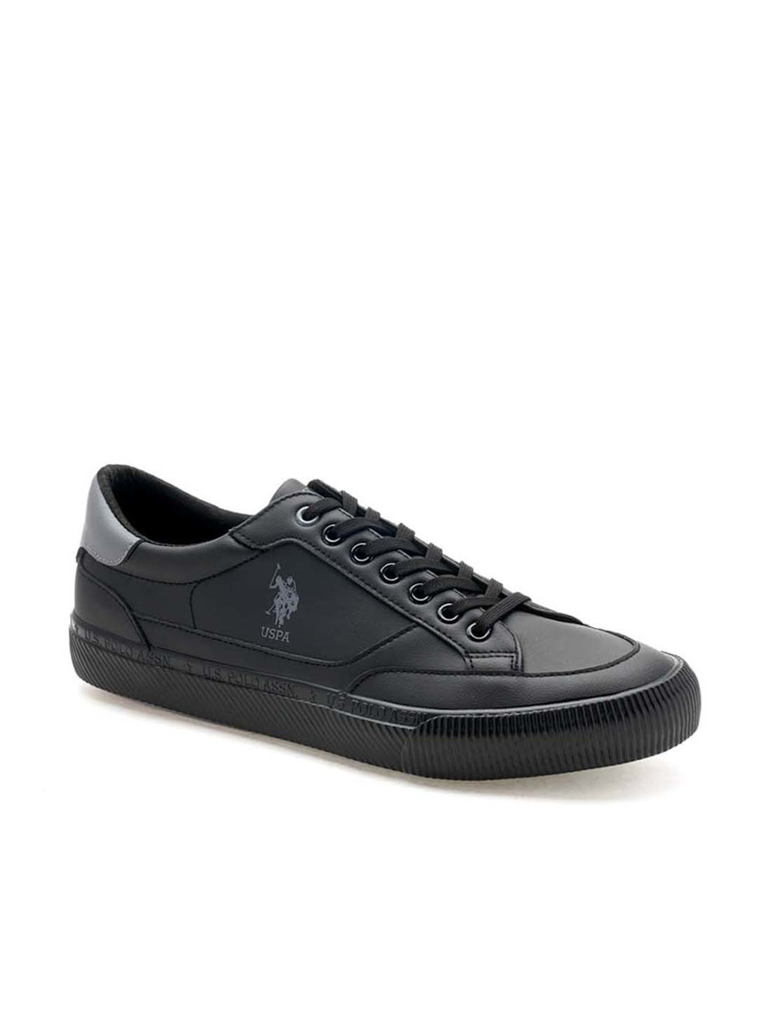 U.S. Polo Assn. Men's OLIVIER Black Casual Sneakers