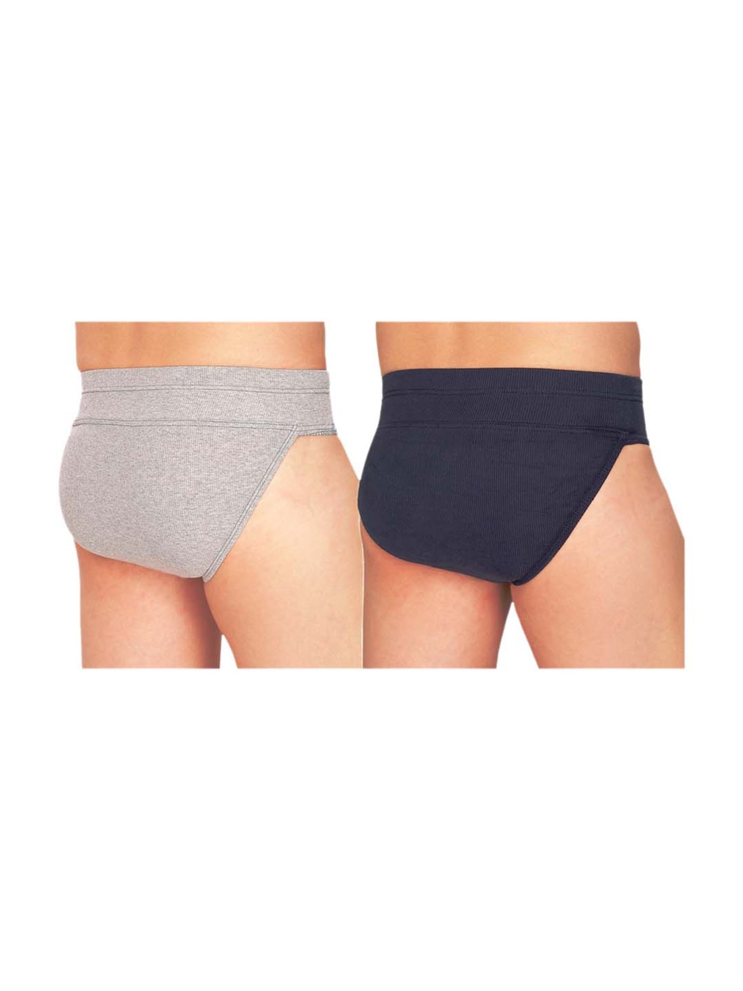 SportSoul Navy & Grey Cotton Gym & Athletic Supporter (M x 2)