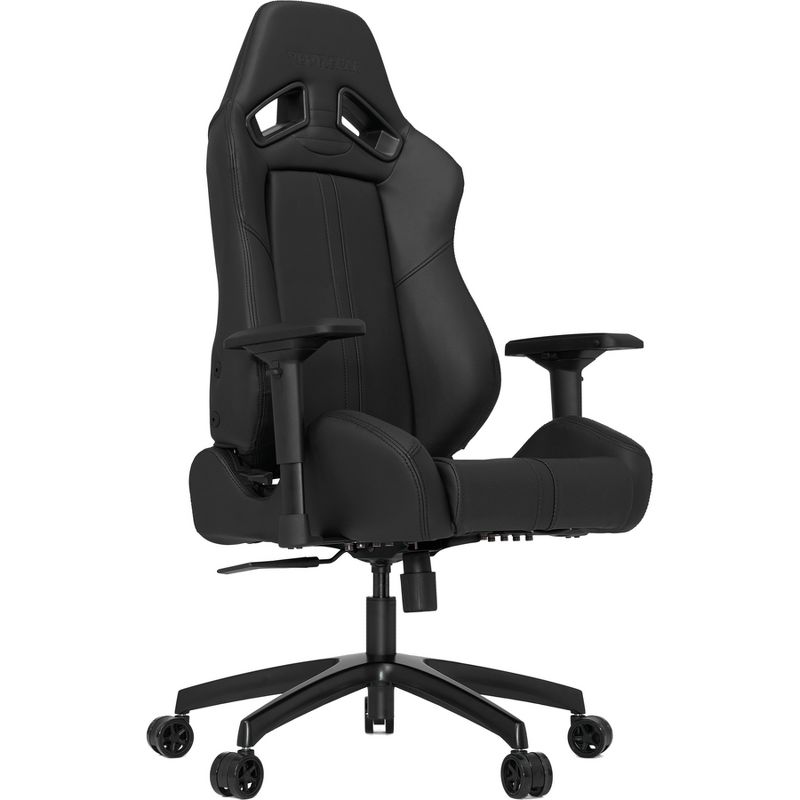 Vertagear Racing Series S-Line SL5000 Gaming Chair Black/Carbon Edition - Steel Frame - HR (High density) resilience foam - PUC premium leather