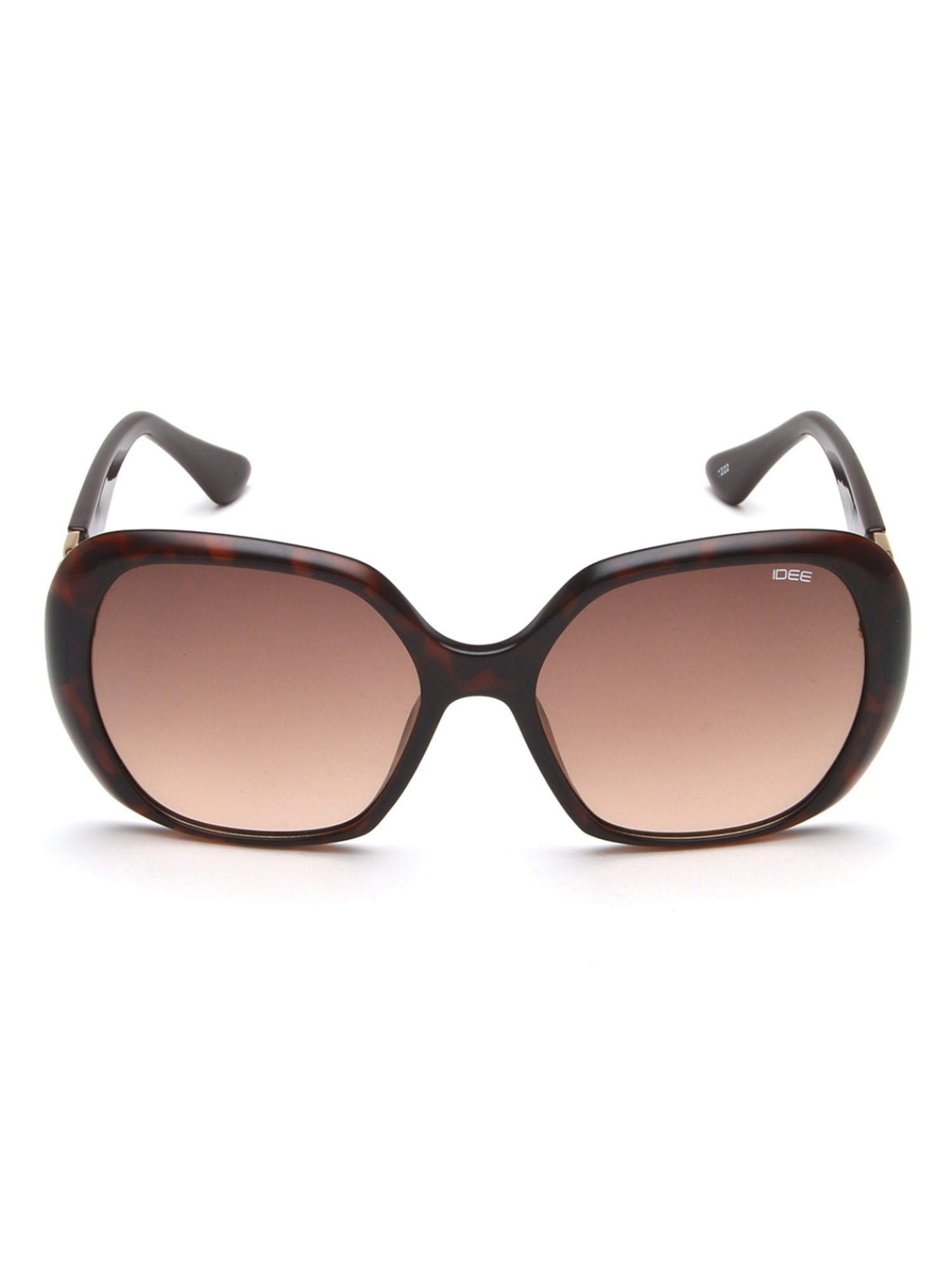 IDEE Brown Square UV Protection Sunglasses for Women