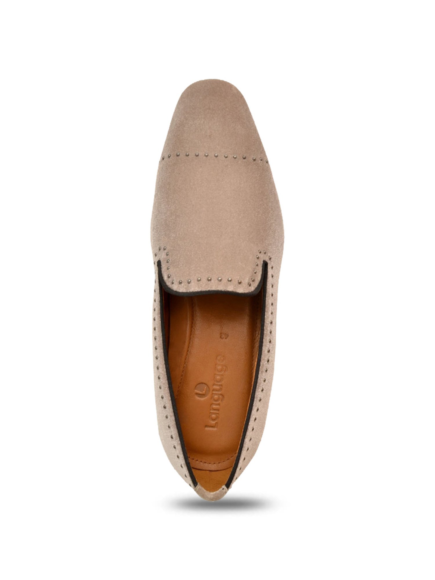 Language Shoes Men's Jared Taupe Loafers