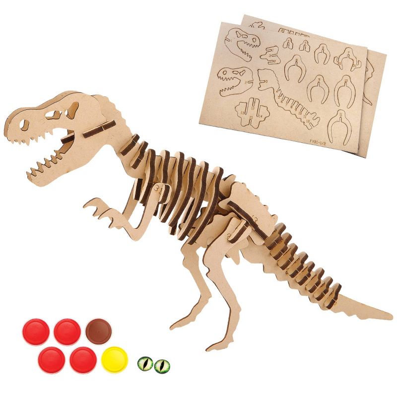 Discovery Kids Toy Dinosaur DIY Puzzle Clay T-Rex