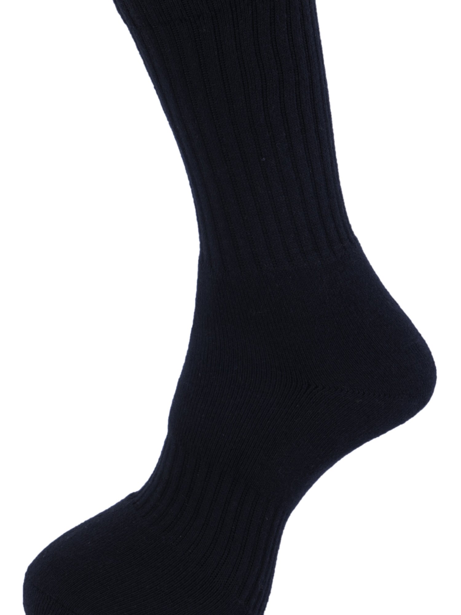 Dollar Navy Cotton Free Size Socks - Pack of 3