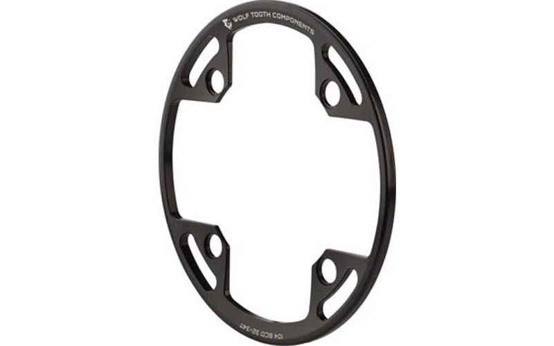 Wolf Tooth Alloy Bashguard 104 BCD Chainring Guard 32-34T