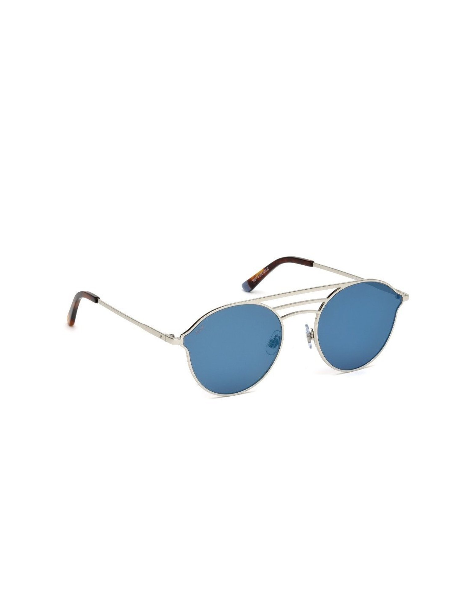 Web Eyewear Blue Pilot Unisex Sunglasses Designed in Italy