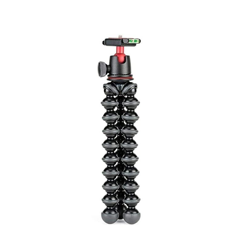 JB01507 GorillaPod 3K Kit Compact Tripod 3K Stand and Ballhead 3K for Compact Mirrorless Cameras or Devices up to 3K 66lbs BlackCharcoal