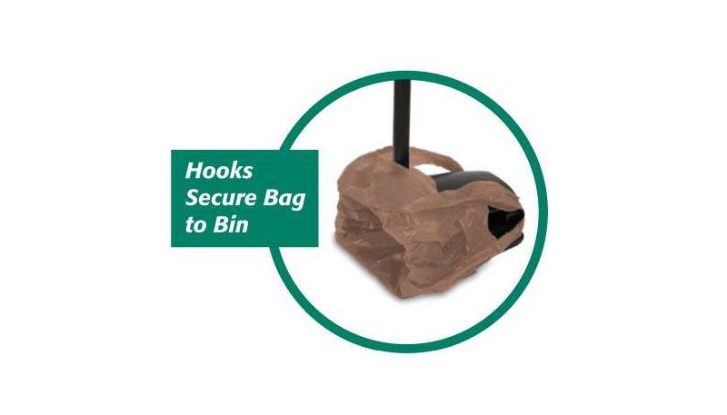 Arm & Hammer Swivel Rake & Bin Poop Scoop Set