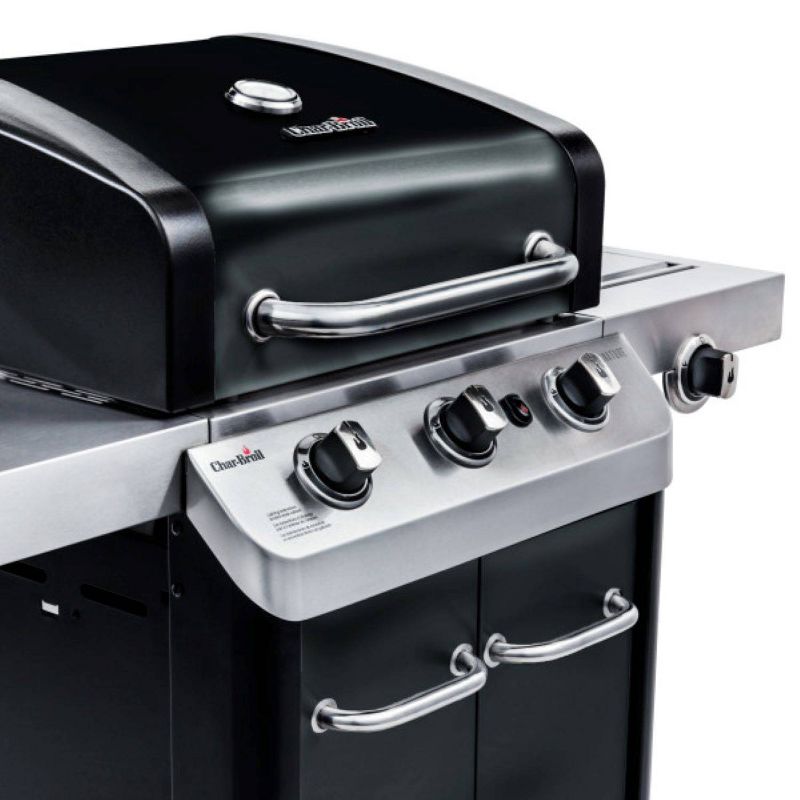 Char-Broil 3-Burner Gas Grill #463348017 - Black