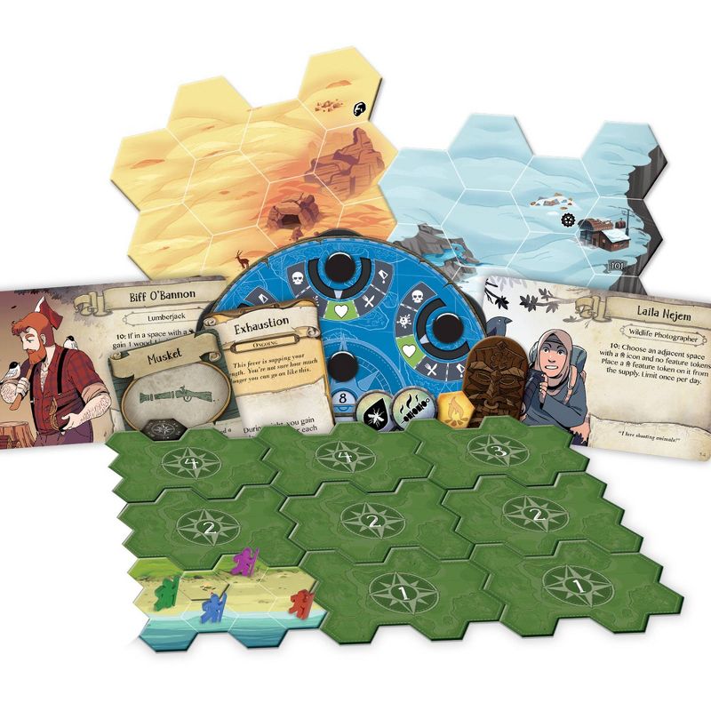 Fantasy Flight Games Discover Lands Unknown Board Game