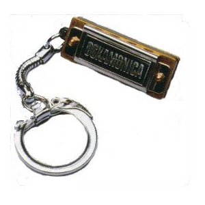 Lee Oskar Mini Harmonica Keychain