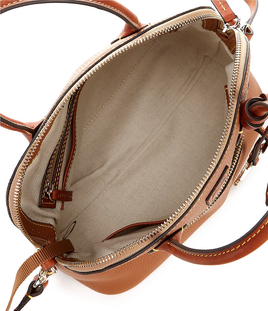Dooney & Bourke Pebble Collection Domed Satchel Bag