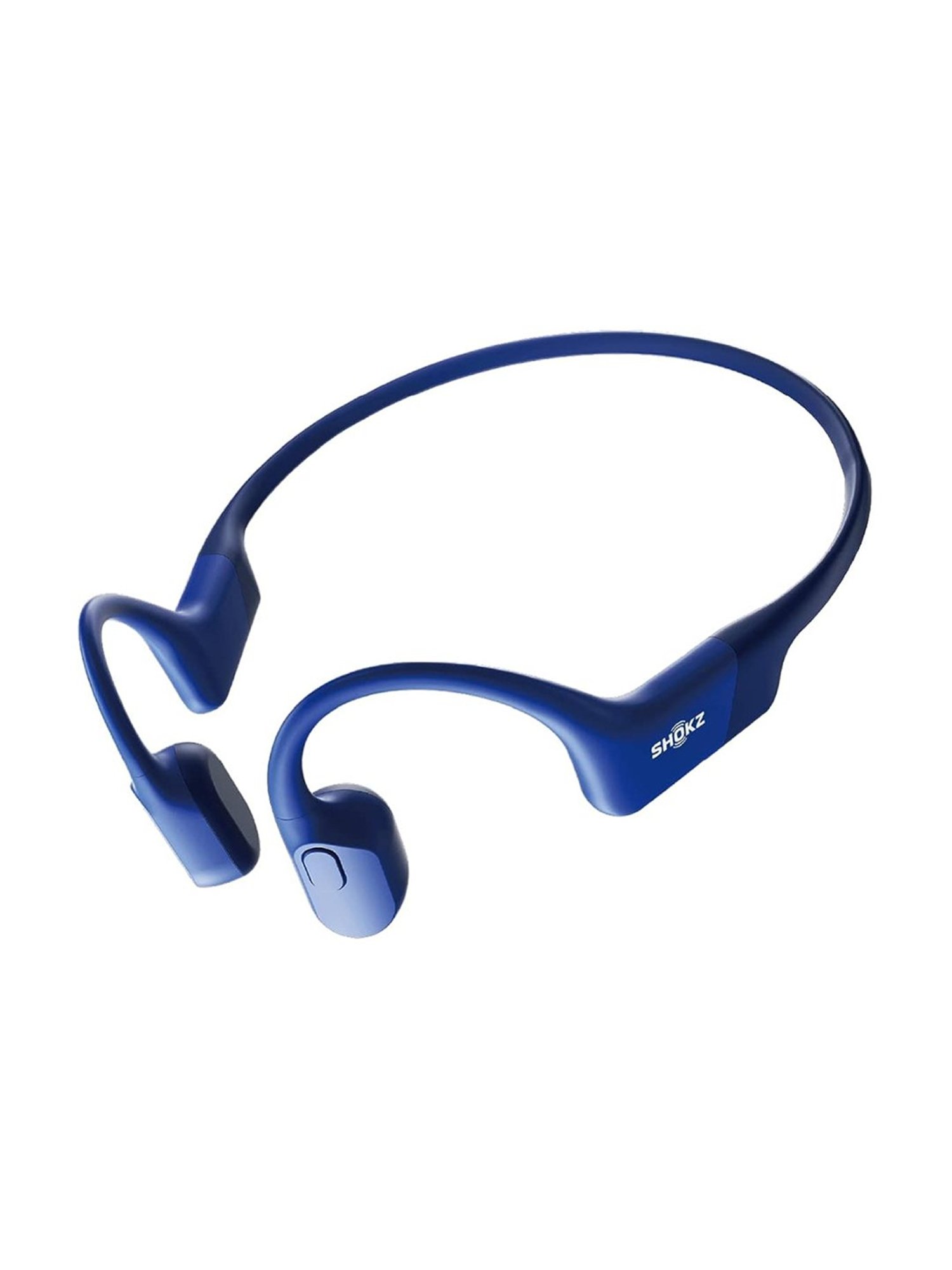 Shokz OpenRun Open-Ear Bone Conduction Sport Headphone (Blue)