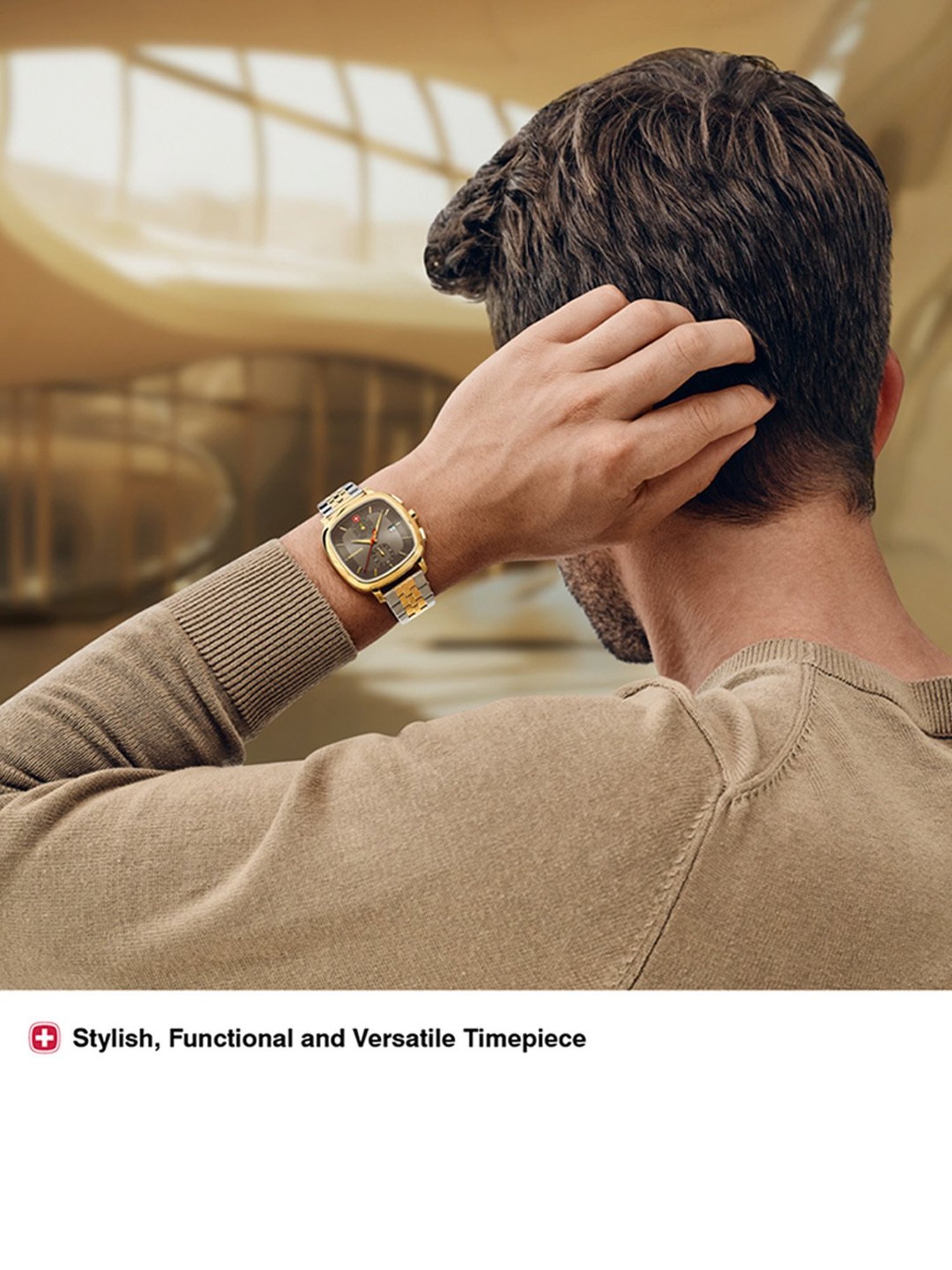 Wenger 01.1933.106 Chronograph Watch for Men