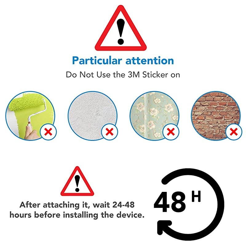 Wall Mount for Wyze Cam Pan Rustproof Water Proof Security Mount for Oculus Sensor Arlo Pro 2 3 Valve IndexHTC Vive Base Station Netatmo and Other 14 Cameras 1 Pack Black