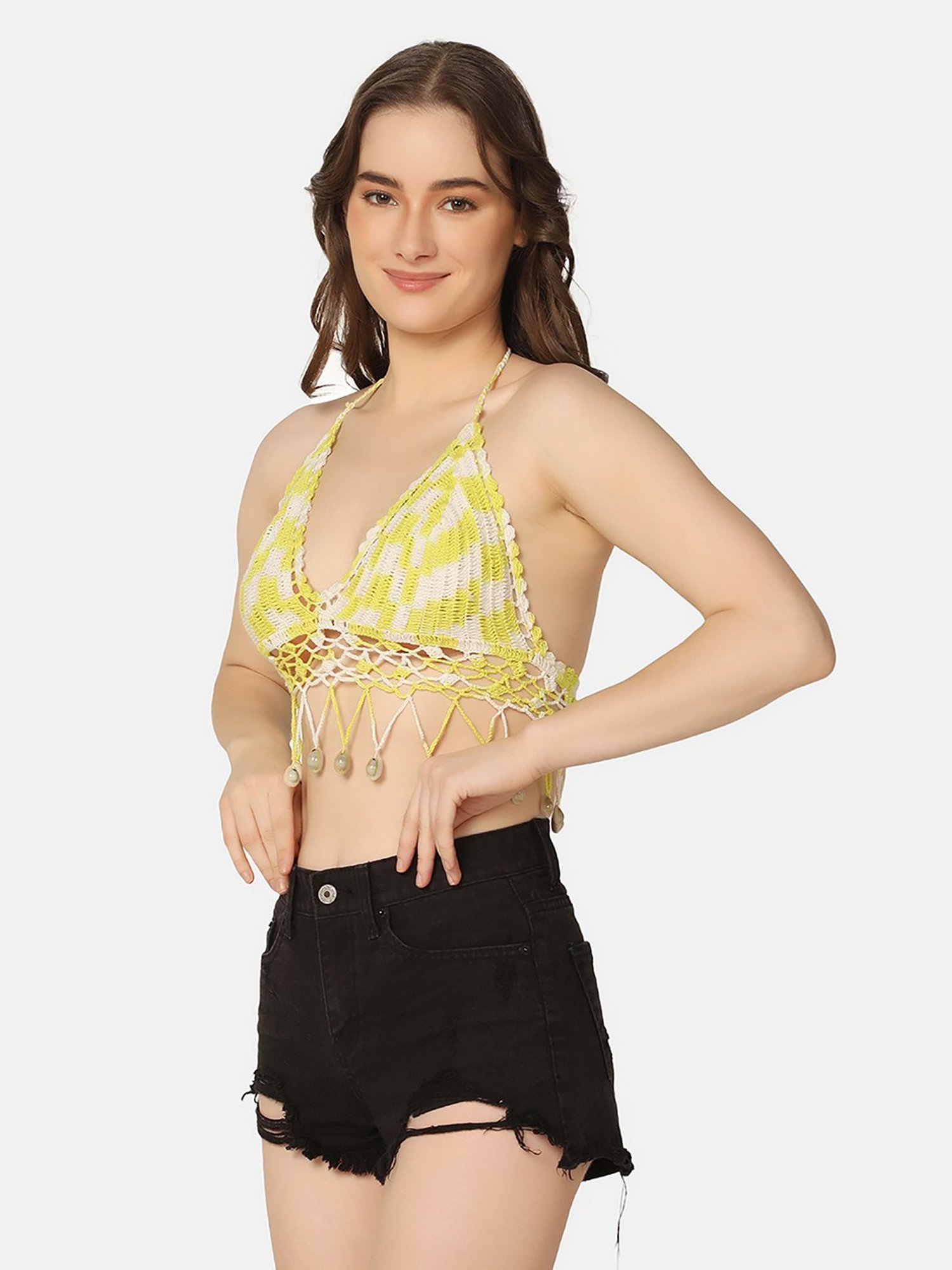 Da Intimo Light Green Bralette