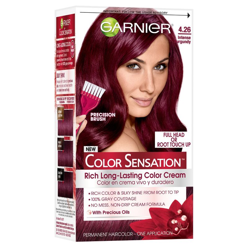 Garnier Color Sensation Rich Long-Lasting Color Cream - 4.26 Intense Burgundy