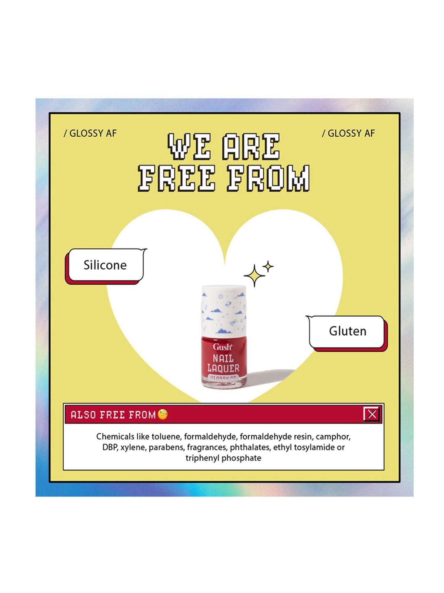 Gush Nail Lacquer Peppermint Swirl - 7 ml