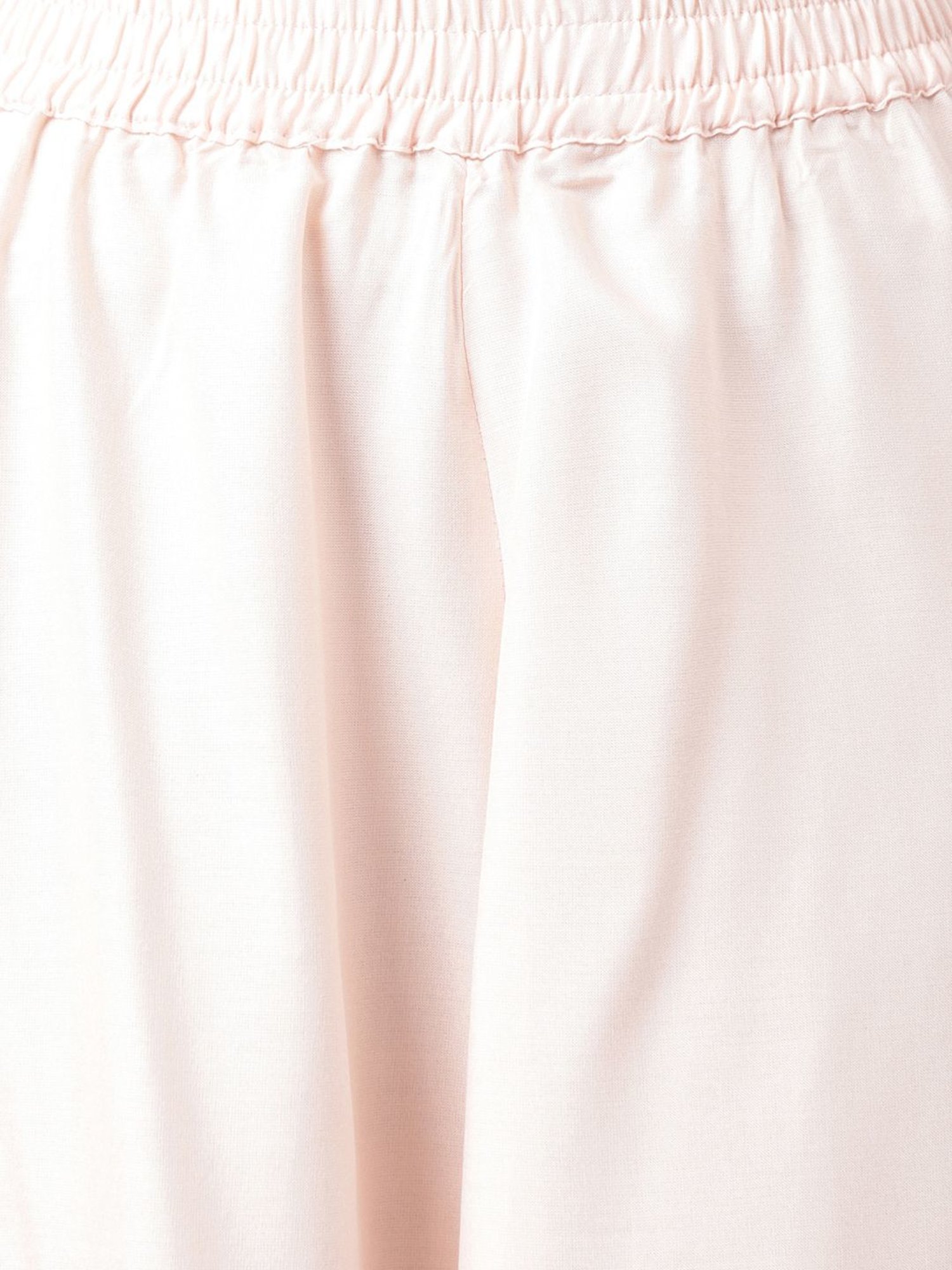 Aurelia Women White Striped Rayon Kurta Set with Culottes