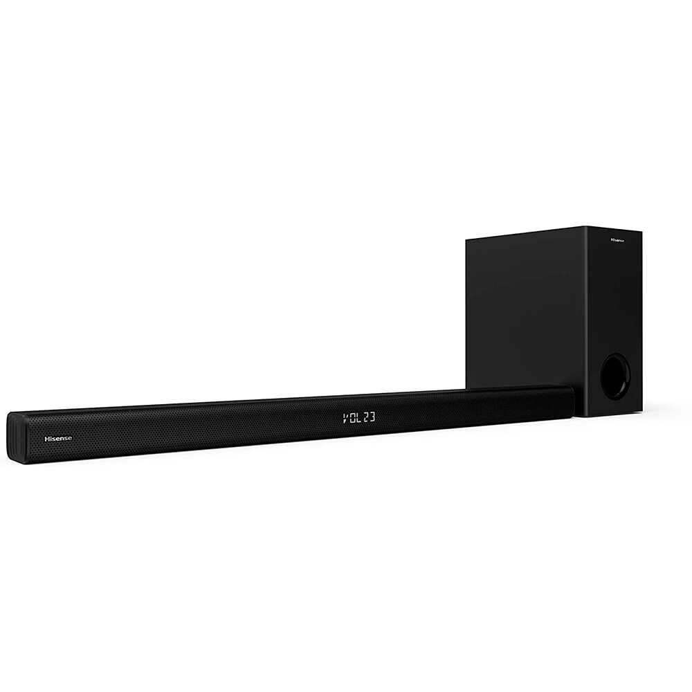 Hisense HS218 2.1 Channel Soundbar and Wireless Subwoofer