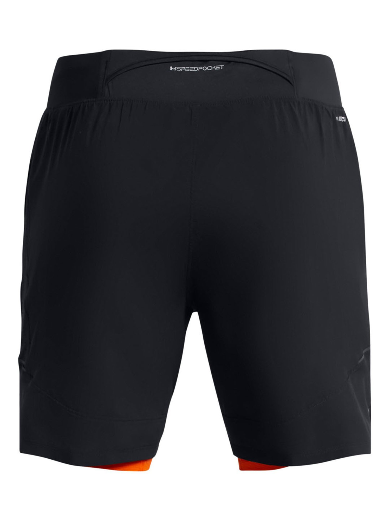 Under Armour Black Super Fit 2-In-1 Sports Shorts