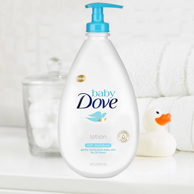 Baby Dove Rich Moisture Sensitive Skin Hypoallergenic Lotion - 20 fl oz