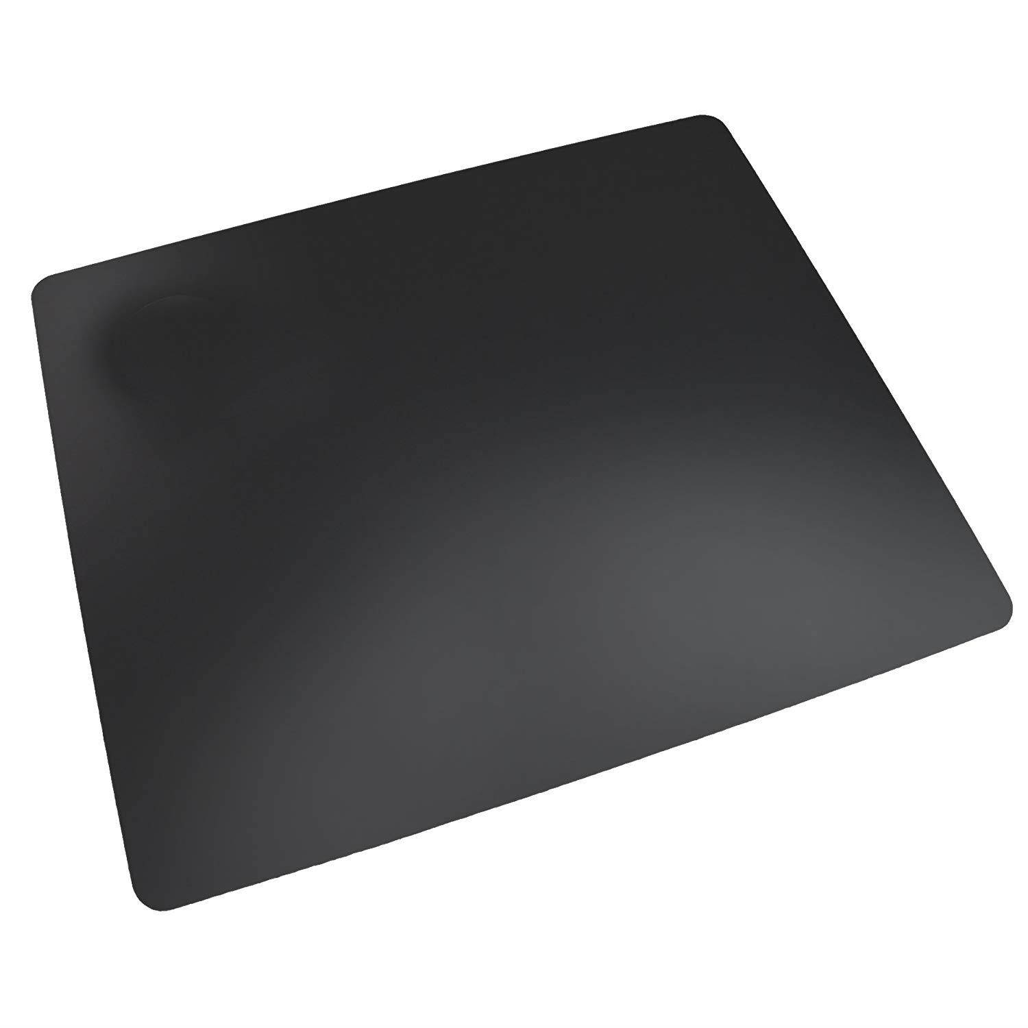 Artistic 20" x 36" Rhinolin II Ultra-Smooth Writing Pad Desk Mat with Exclusive Microban Antimicrobial Protection, Black