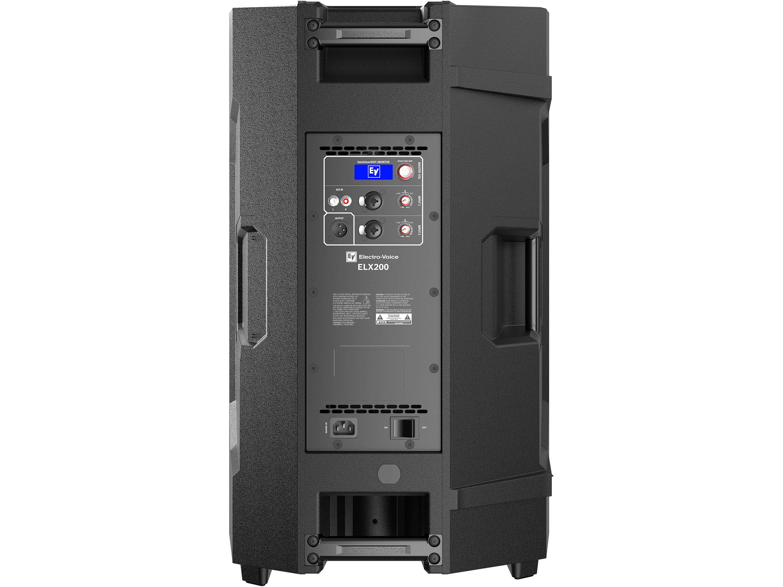 Electro-Voice ELX20015PUS 15 inch 2-Way powered speaker/48 Hz - 19 kHz/US cord