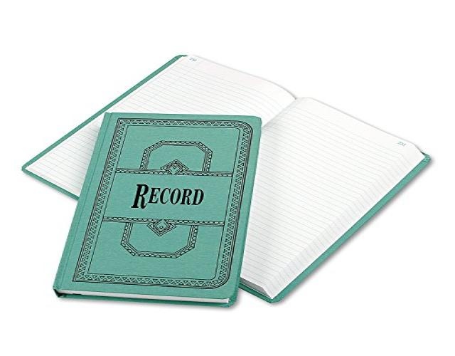 Boorum & Pease Boorum 66 Series Blue Canvas Record Books