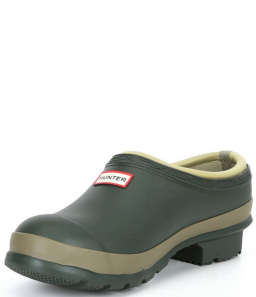 Hunter Gardener Neo Lined Waterproof Clogs