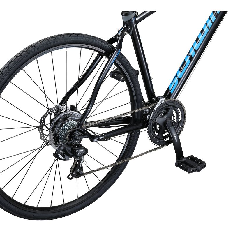 Schwinn Men's 700c/28" Vantage F3 Hybrid Bike - Black