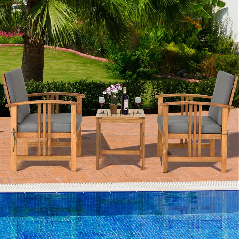 7pc Studio Shine Collection Patio Conversation Set with Sofa, 4 Armchairs & 2 Tables - W Unlimited