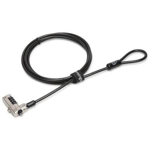 Kensington Serialized Combination Cable Lock for Dell Devices with Wedge Slots K68010WW