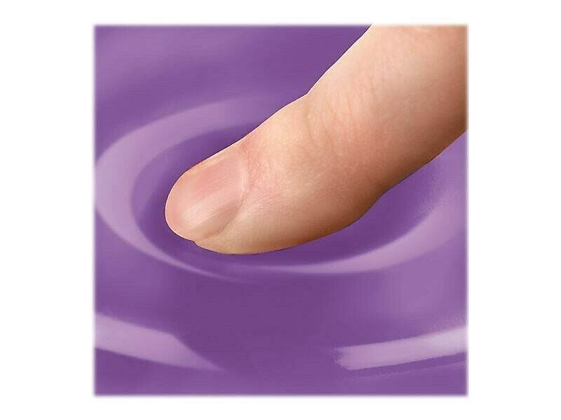 Fellowes Crystals Gel Mouse Pad/Wrist Rest Combo Purple (91441) 478452