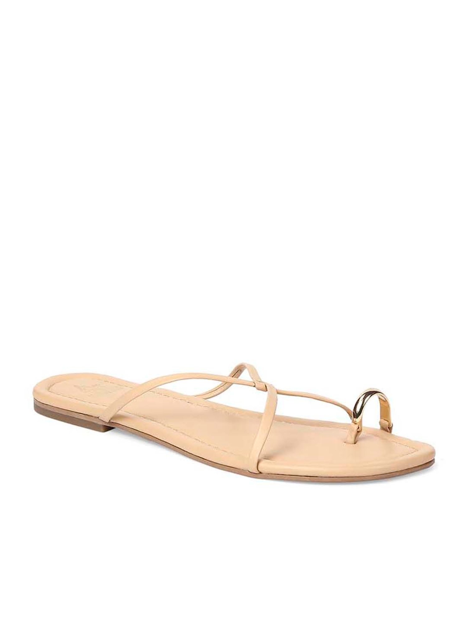 Tao Paris Women's Rihana Peach Toe Ring Sandals