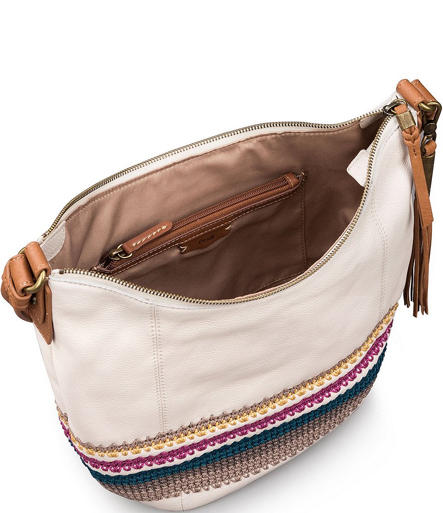 Dooney & Bourke Signature Hydrangea Monogram Collection Floral Hobo Bag