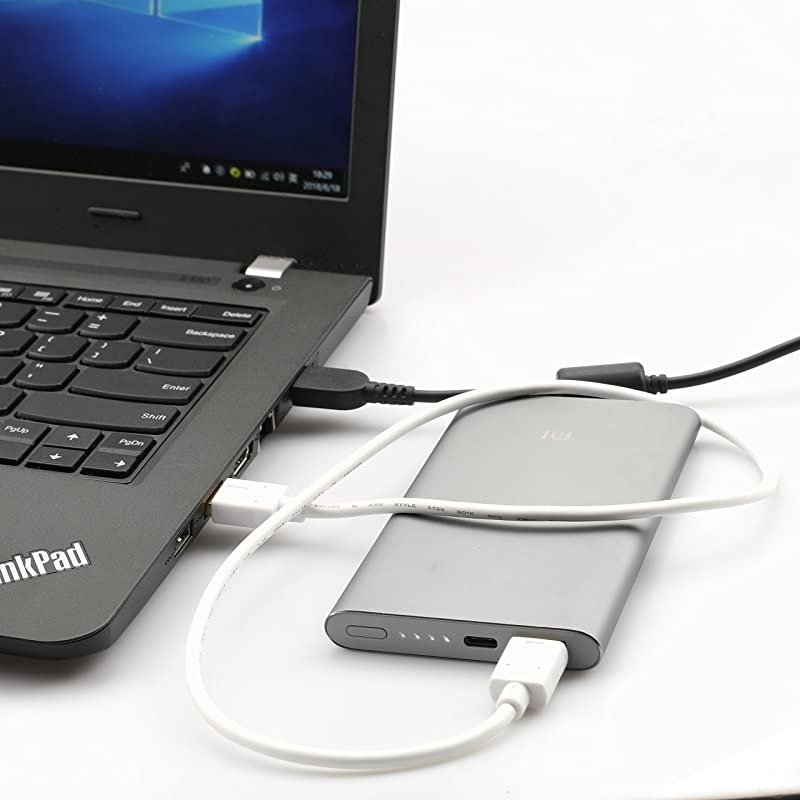 USB Cable Male to Male  USB 30 Type A Male to Type A Male Cable 2 ft for Data Transfer Hard Drive Enclosures Printers Modems Cameras White