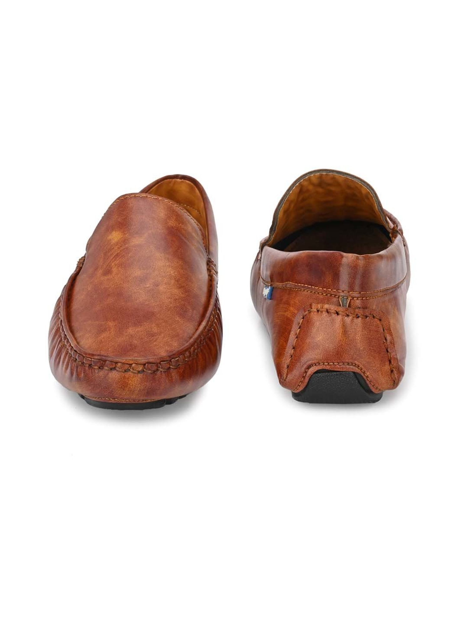 Eego Italy Men's Tan Casual Loafers