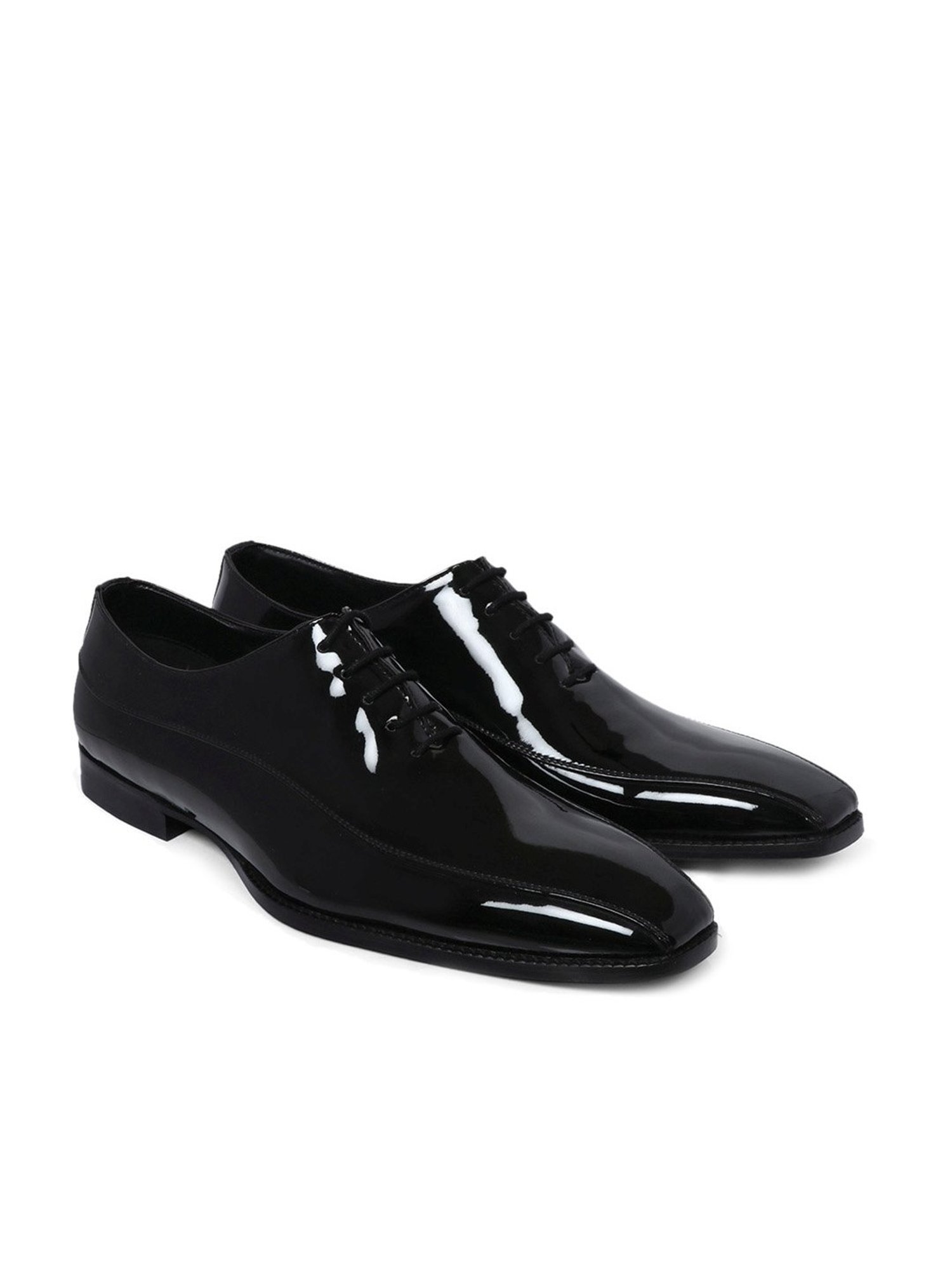 Griffin Men's TORRY BRUNCH GLOSSY Black Oxford Shoes