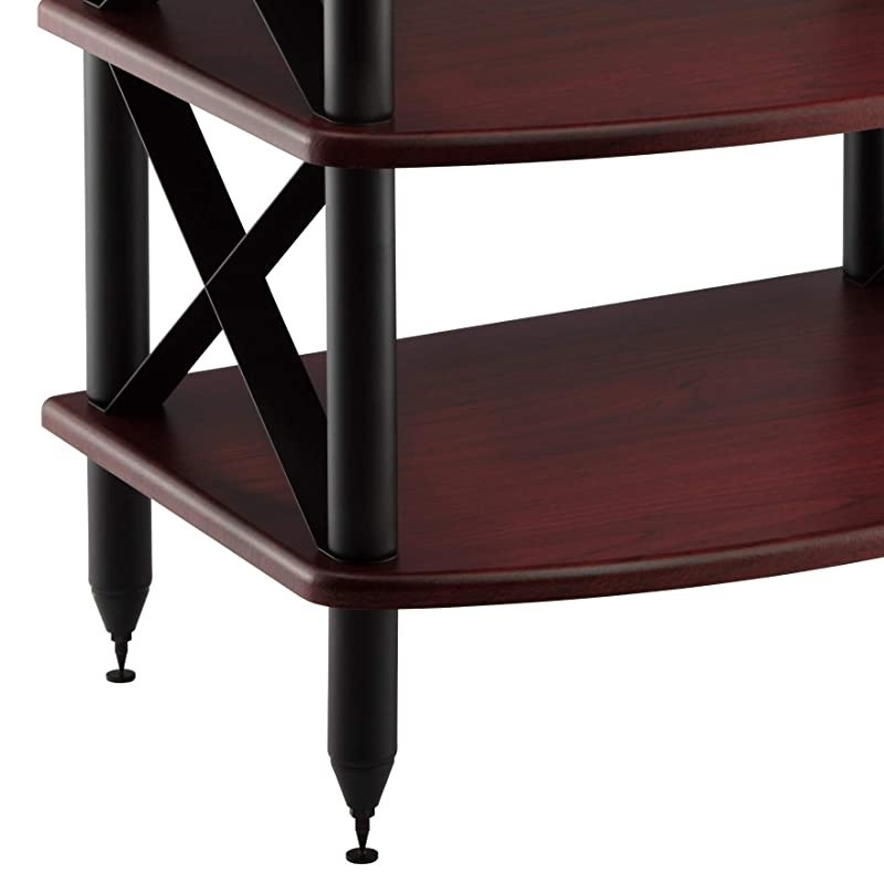 Vulcan X Four Shelf Audio Rack (Rosenut)