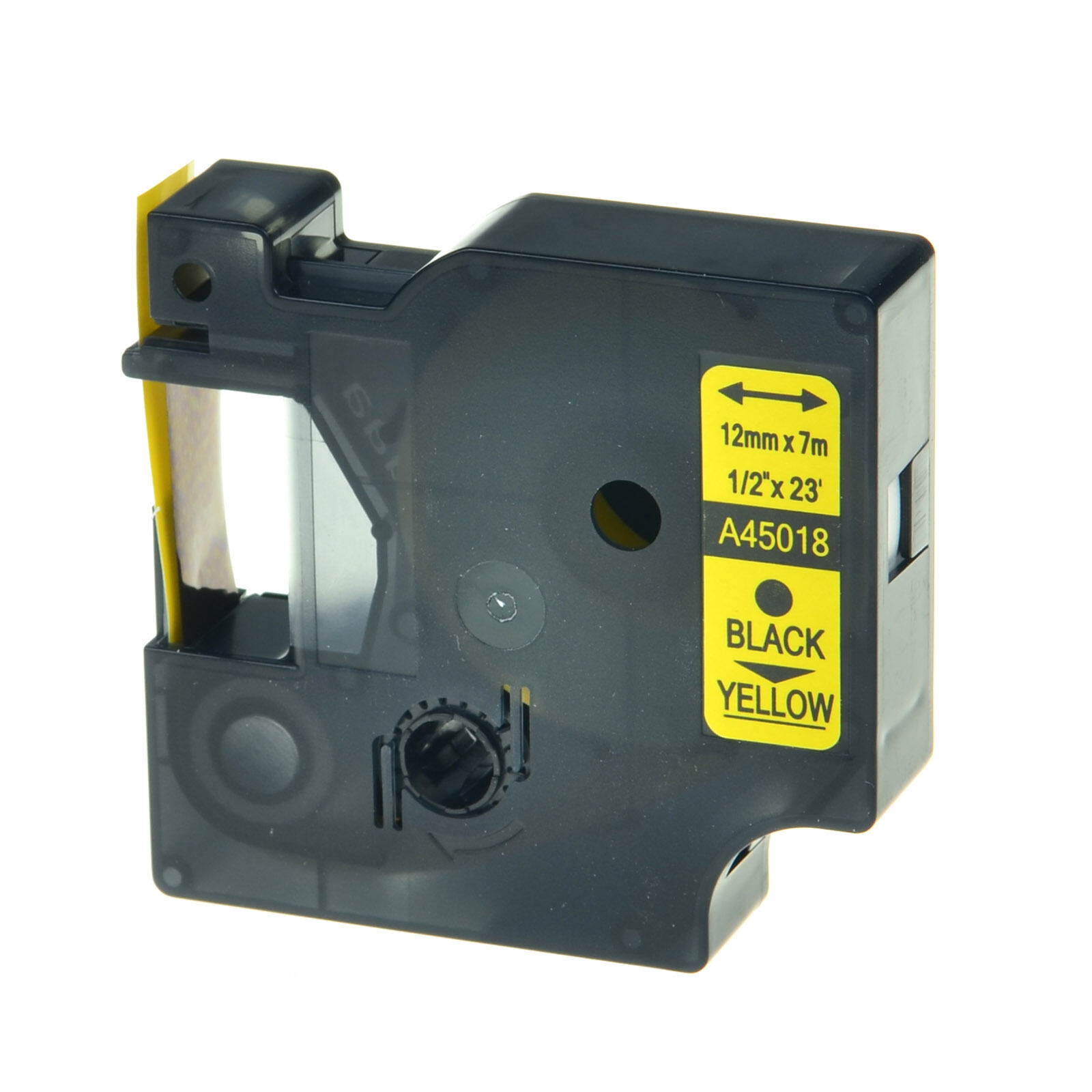 5 PK Label Tape 45013 45018 45019 45022 45023 for DYMO D1 LM 150 210D 12mm 1/2"