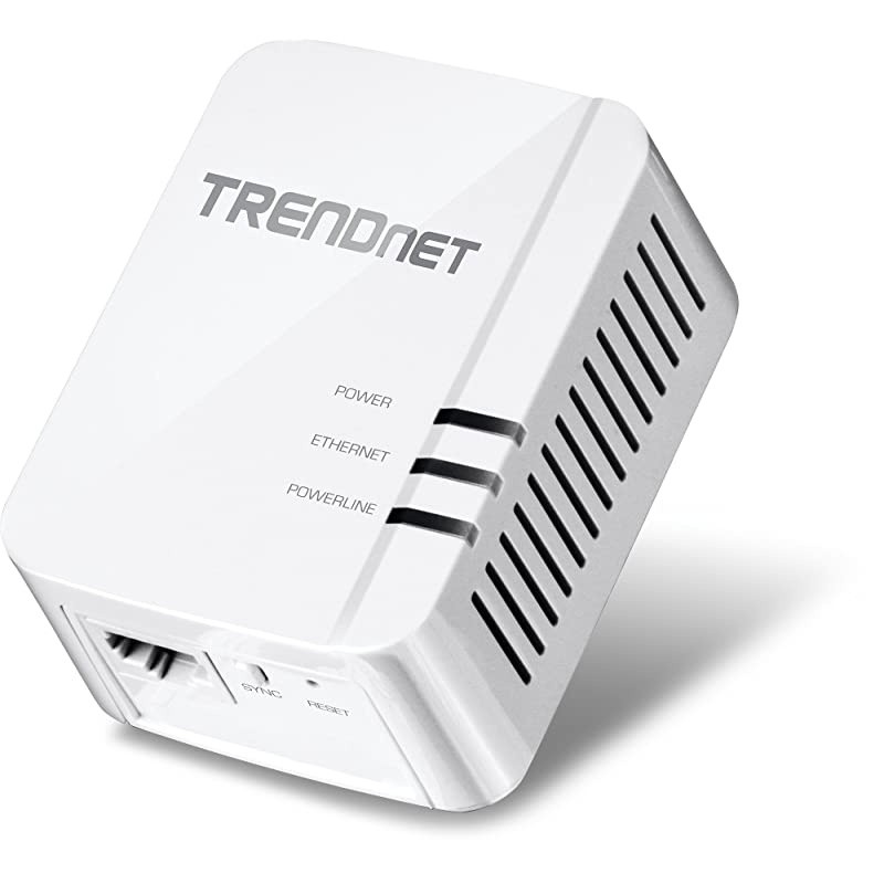 Powerline 1300 AV2 Adapter, IEEE 1905.1 & IEEE 1901, Gigabit Port, Range Up to 300m (984 ft.), TPL-422E White